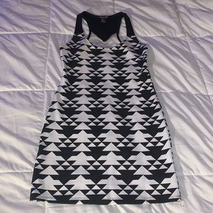 Forever 21 Black & White Mini Dress - Like New